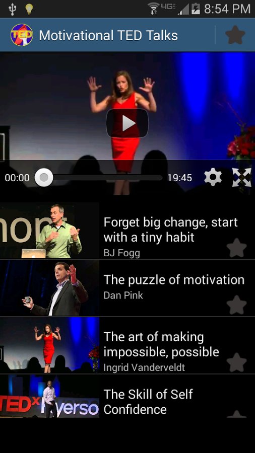 Motivational TED Talks截图1