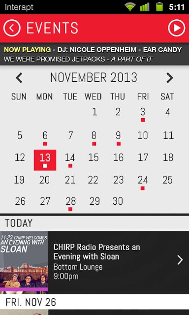 CHIRP Radio截图1