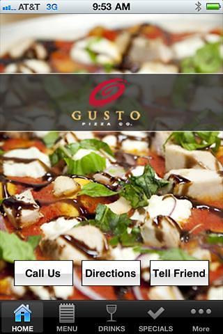 Gusto Pizza Co.截图2