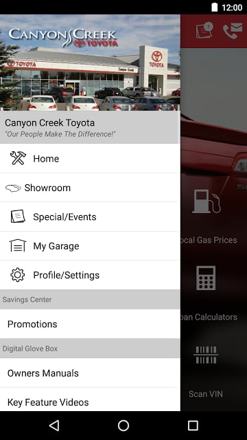 Canyon Creek Toyota截图5