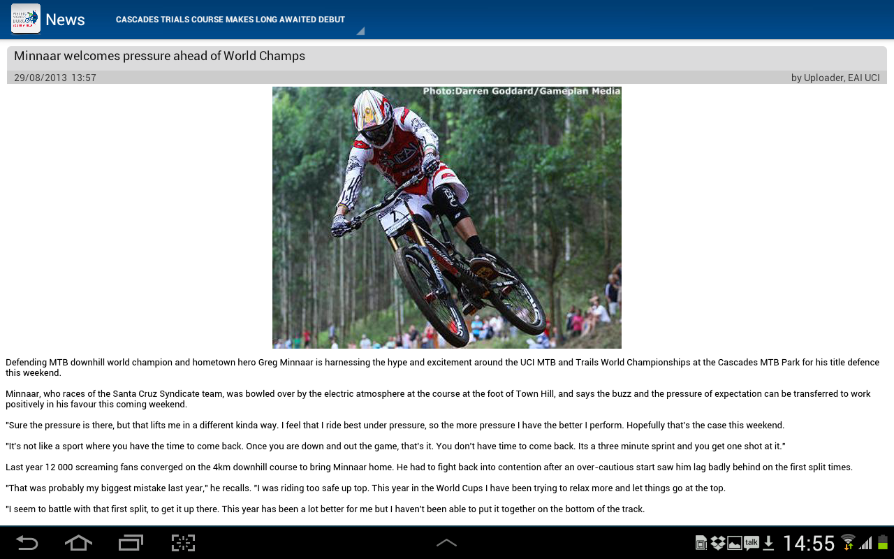 MTB World Champs截图3