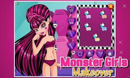 Monster Girls Makeover截图2