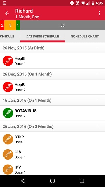 Vaccine Reminder截图6