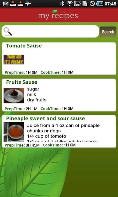 My Recipes Book截图3