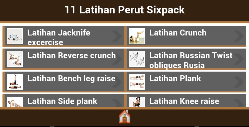 11 Latihan Perut Sixpack截图1