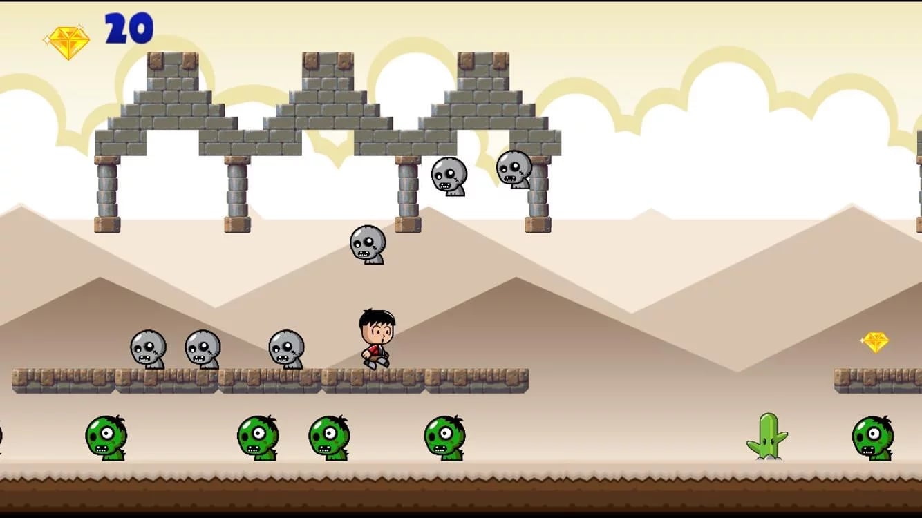 Temple Zombie Undead Run...截图2