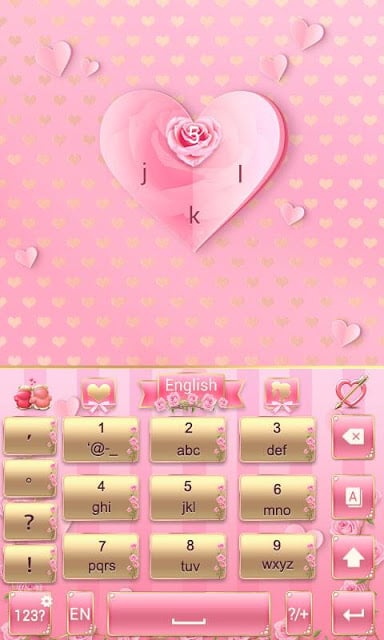 Valentine's Day Keyboard Theme截图1