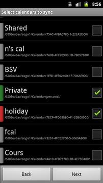 CalDAV-Sync beta截图