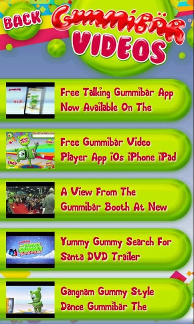 Gummib&auml;r Video Player截图3