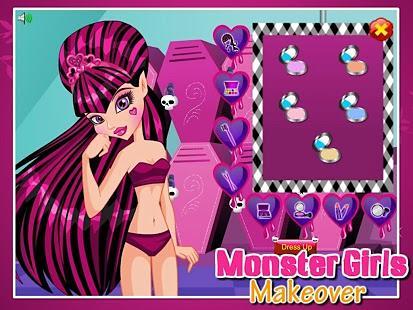 Monster Girls Makeover截图3