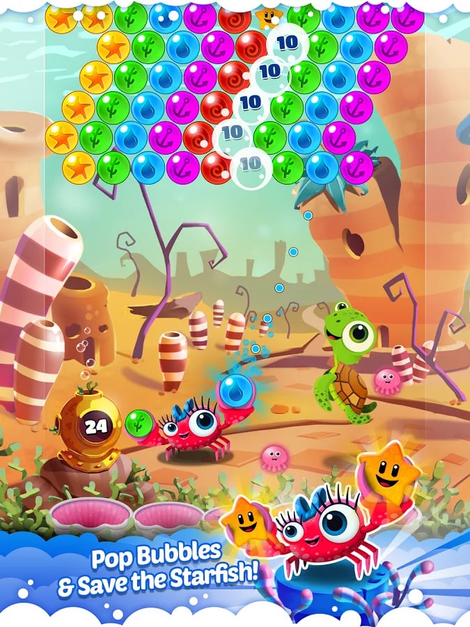 Bubble Heroes: Starfish ...截图9