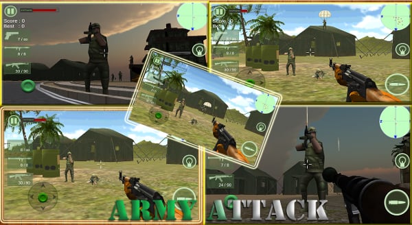 Gunship ArmyBase Shootin...截图1