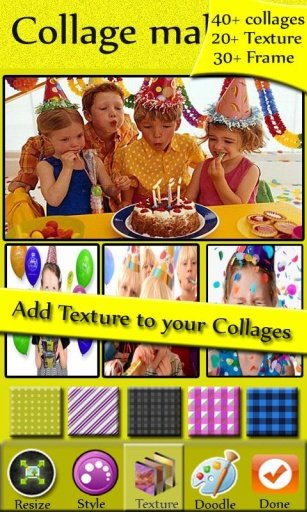 Collage Maker:Birthday Frames截图5