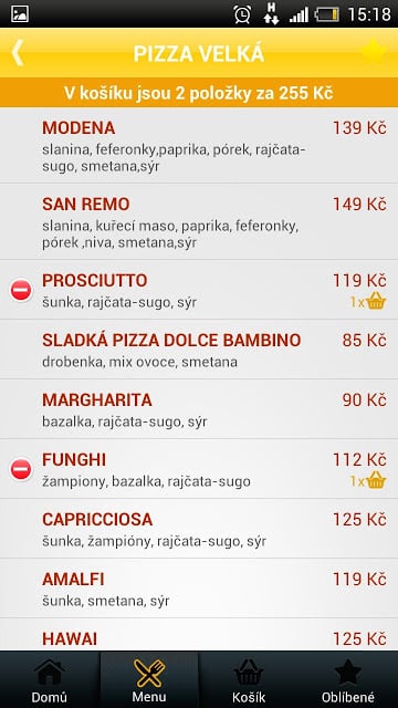 Pizzerie MEX Měln&iacute;k截图4