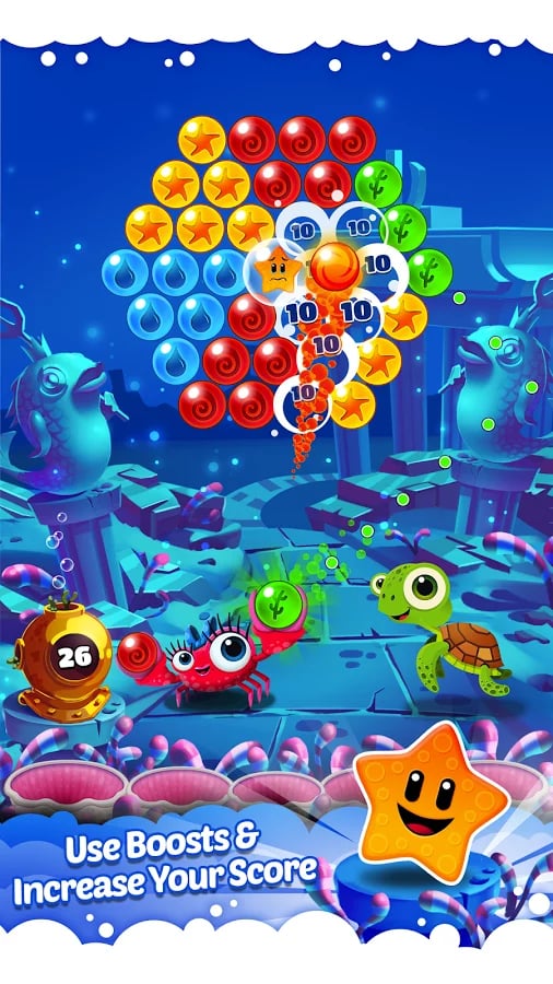 Bubble Heroes: Starfish ...截图2