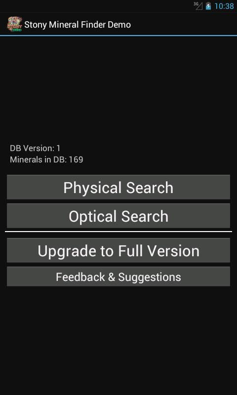 Stony Mineral Finder Demo截图1