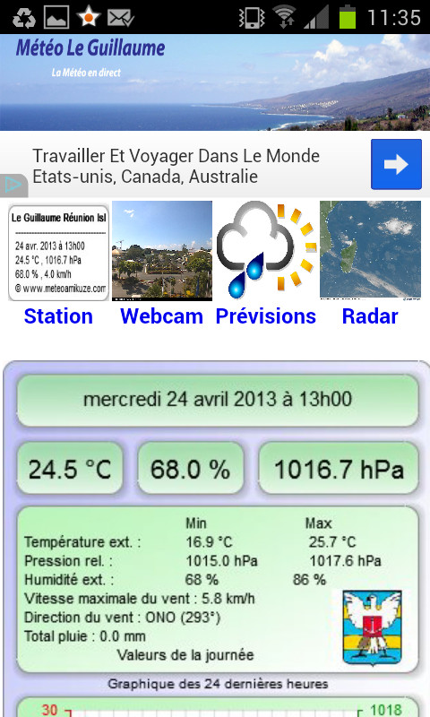 Meteo Le Guillaume截图1