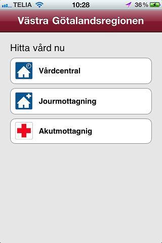 Hitta Vård Nu截图1