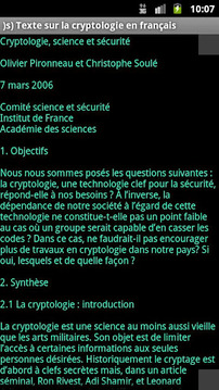 )s) Texte sur la cryptologie截图