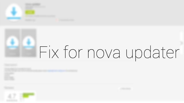 Fix for nova updater截图3