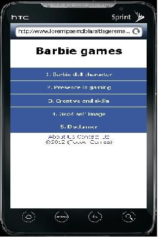 Barbie games截图2