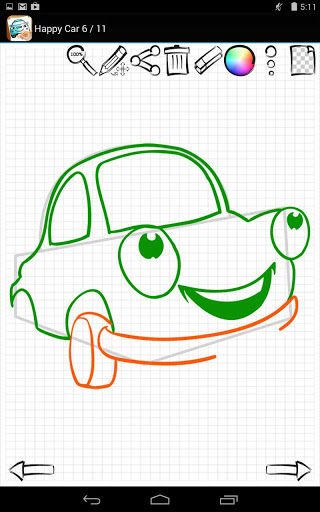 Learn to Draw Cars Cartoon截图1