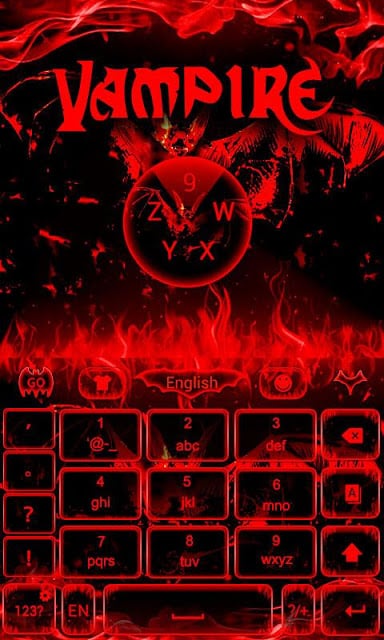 Vampire GOKeyboard Theme Emoji截图4