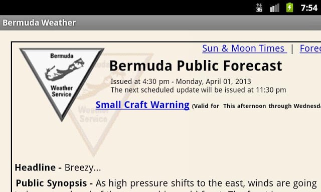 Bermuda Weather - Gingerbread截图1