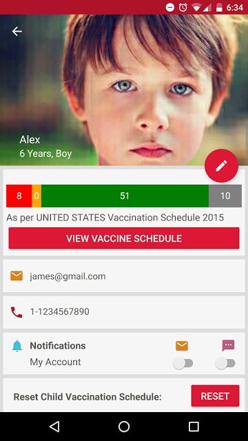 Vaccine Reminder截图11