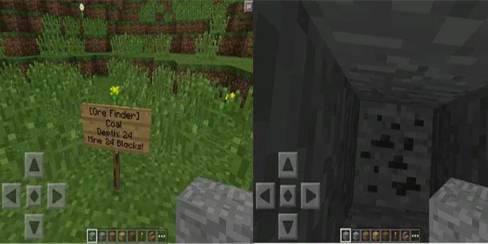 Ore Locator Mod for MCPE截图2