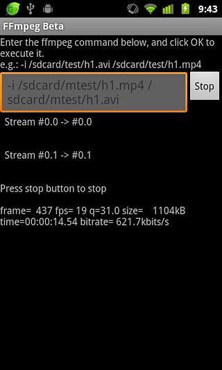 FFmpeg Beta截图3