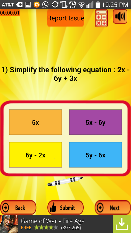 Math Practice test截图5