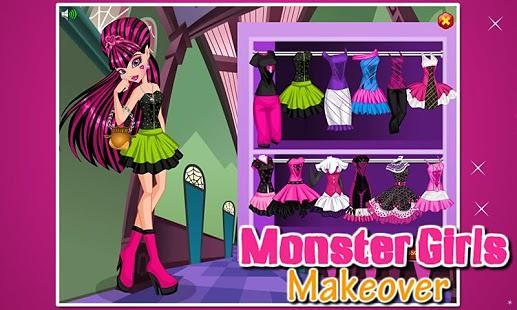 Monster Girls Makeover截图9