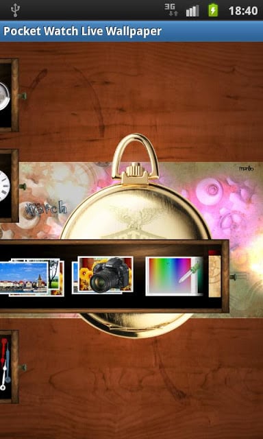 Pocket Watch Live Wallpaper截图1