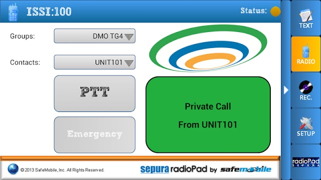 radioPad SEPURA截图4