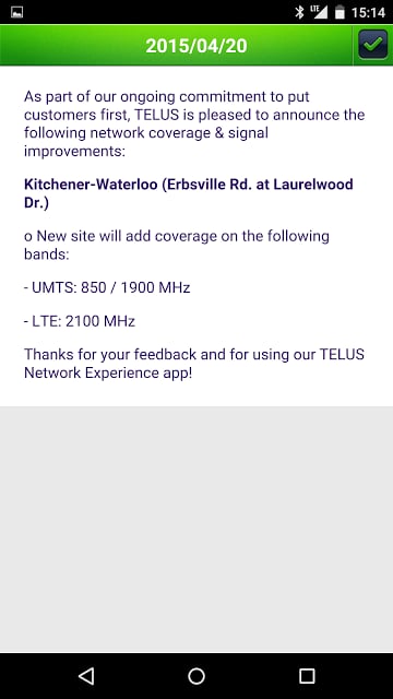 TELUS Network Experience截图1