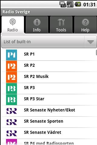 Radio Sverige (gratisapp)截图5