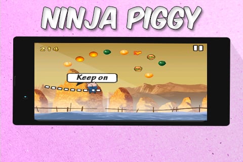 Ninja Piggy Jump Adventu...截图4