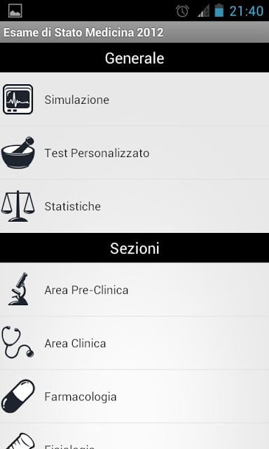 Esame di Stato Medicina DEMO截图1