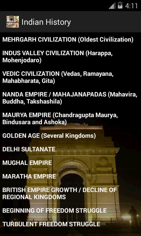 Indian History截图3