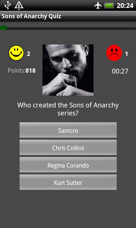Sons of Anarchy Quiz截图3