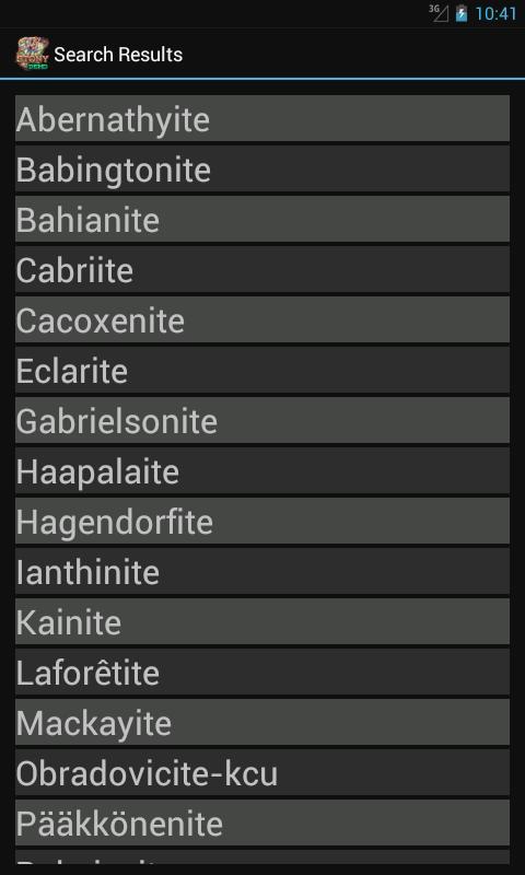 Stony Mineral Finder Demo截图4
