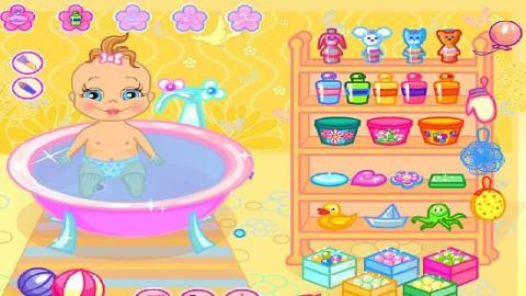 Baby Bathing Game截图1