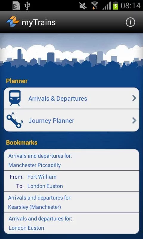 myTrains UK Live Train Times截图2