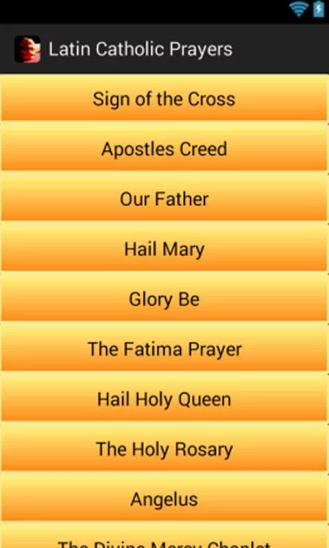 Latin Catholic Prayers截图10