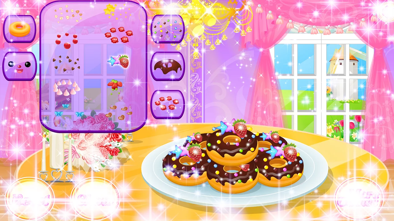 Cute Donuts Maker截图1