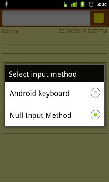 Null Input Method截图1