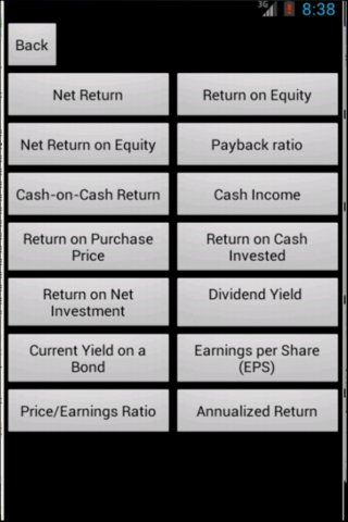 Rate of Return Calculator截图4