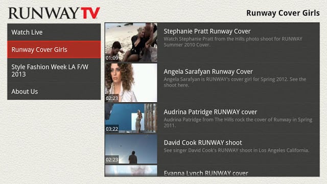 Runway TV截图1