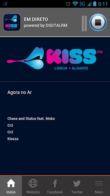 R&aacute;dio Kiss FM截图1